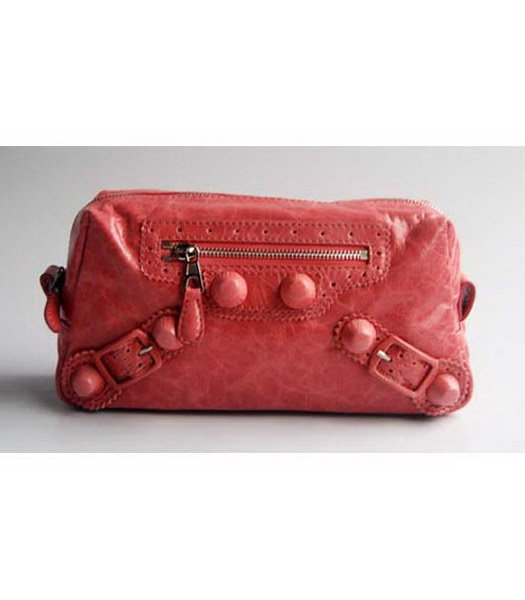 Balenciaga Rosa Genuine Leather borsetta